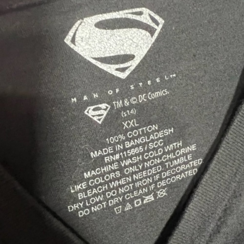 Star Wars And SuperMan Bundle (2) Mens Graphic Short Sleeve Shirts Size XXL - Picture 4 of 11